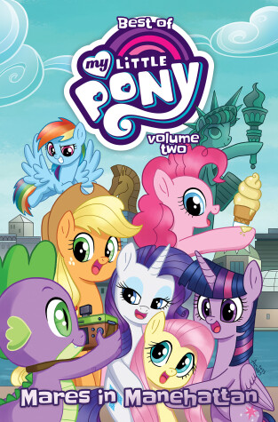 Book cover for Best of My Little Pony, Vol. 2: Mares in Manehattan