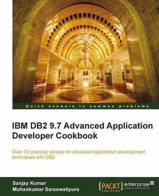 Book cover for IBM DB2 9.7 Advanced Application Developer Cookbook