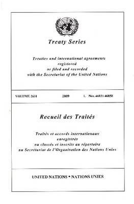 Book cover for Treaty Series 2631