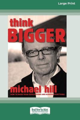 Book cover for Think Bigger (16pt Large Print Edition)