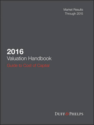 Cover of 2016 Valuation Handbook