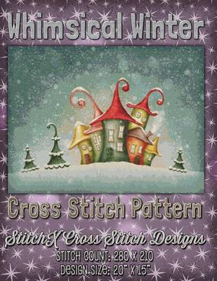 Book cover for Whimsical Winter Cross Stitch Pattern