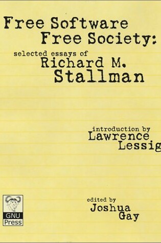 Cover of Free Software, Free Society