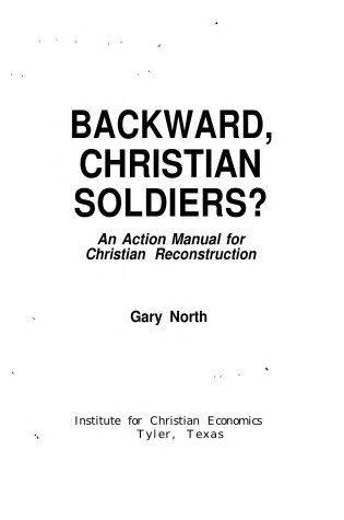 Cover of Backward Christian Soldiers