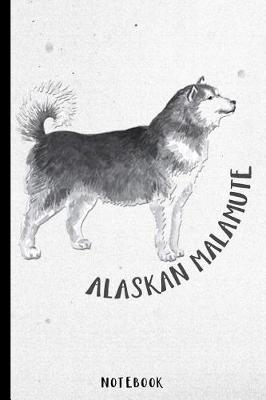 Book cover for Alaskan Malamute Arctic Sled Dog