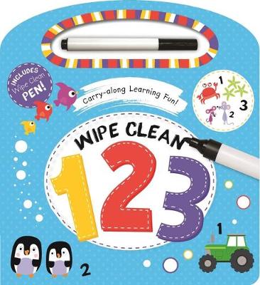 Book cover for Wipe Clean Carry & Learn: 123