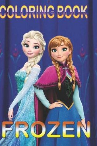 Cover of Coloring Book FROZEN