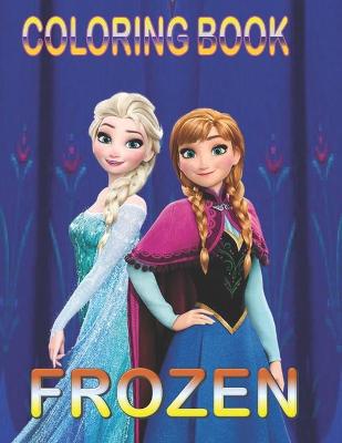 Book cover for Coloring Book FROZEN