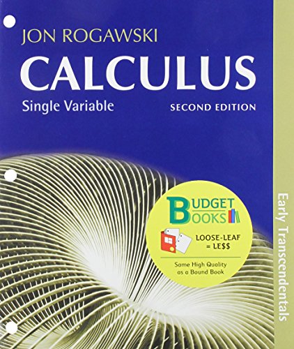 Book cover for Calculus: Early Transcendentals Single Variable (Loose Leaf)