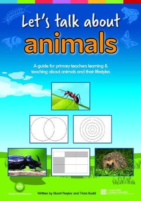 Book cover for Let's talk about animals