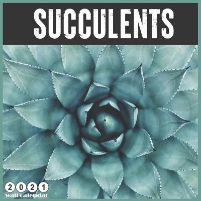 Book cover for Succulents 2021 Wall Calendar