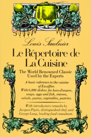 Cover of Le Repertoire De La Cuisine