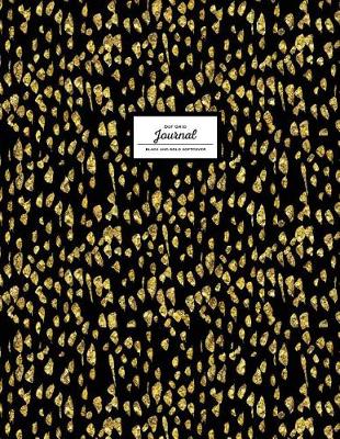 Cover of Dot Grid Journal - Black And Gold Softcover