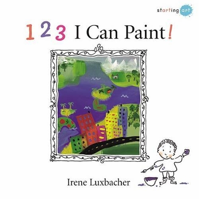 Book cover for 123 I Can Paint!