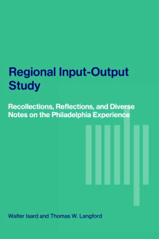 Cover of Regional Input-output Study