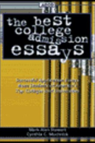 Cover of The Best College Admission Essays
