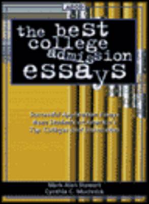 Book cover for The Best College Admission Essays