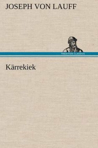 Cover of Karrekiek