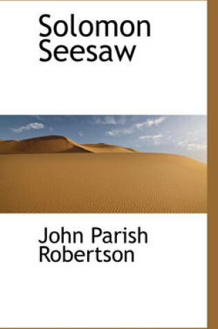 Cover of Solomon Seesaw