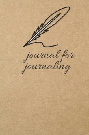 Cover of Journal for Journaling