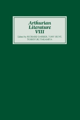 Cover of Arthurian Literature VIII