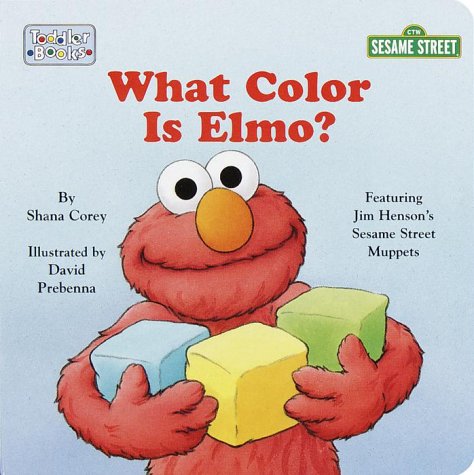 Book cover for What Color Is Elmo?