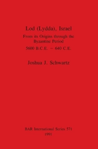 Cover of Lod (Lydda) Israel