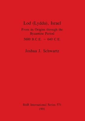 Cover of Lod (Lydda) Israel