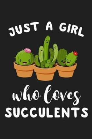 Cover of Just A Girl Who Loves Succulents
