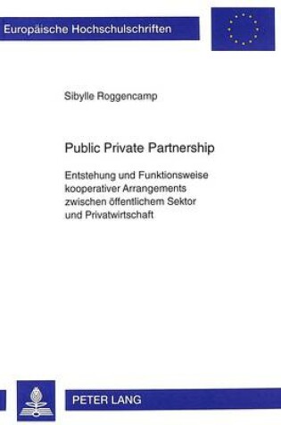 Cover of Public Private Partnership