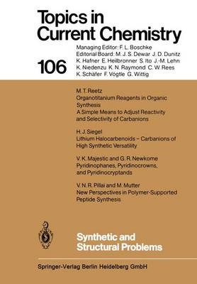 Book cover for Synthetic and Structural Problems