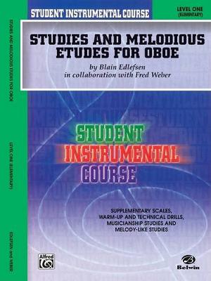 Book cover for Student Instrumental Course Studies and Melodious Etudes for Oboe