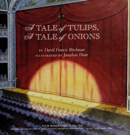 Book cover for A Tale of Tulips, a Tale of Onions