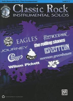 Cover of Classic Rock Instrumental Solos for Strings