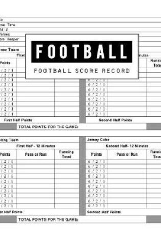 Cover of Football Score Record