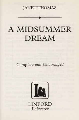 Book cover for A Midsummer Dream