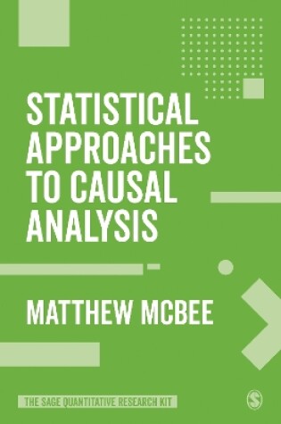 Cover of Statistical Approaches to Causal Analysis