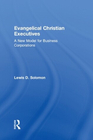 Cover of Evangelical Christian Executives