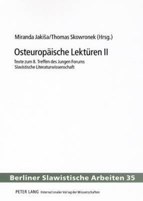 Book cover for Osteuropaeische Lektueren II