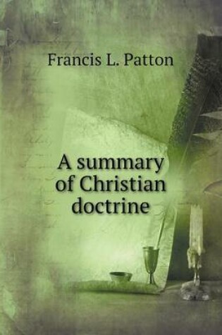 Cover of A summary of Christian doctrine