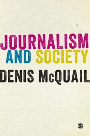 Cover of Journalism and Society