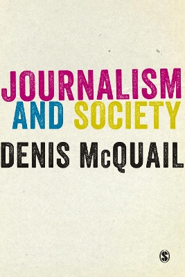 Book cover for Journalism and Society