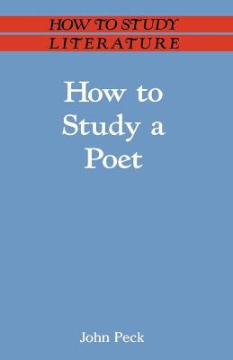 Cover of How to Study a Poet