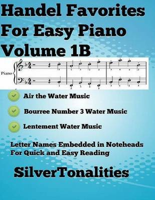 Book cover for Handel Favorites for Easy Piano Volume 1 B