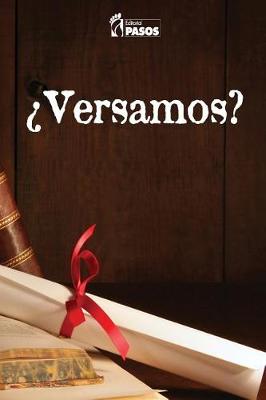 Book cover for ?Versamos? I Antologia Poetica Pasos Editorial