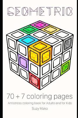 Book cover for Geometric - 77 coloring pages