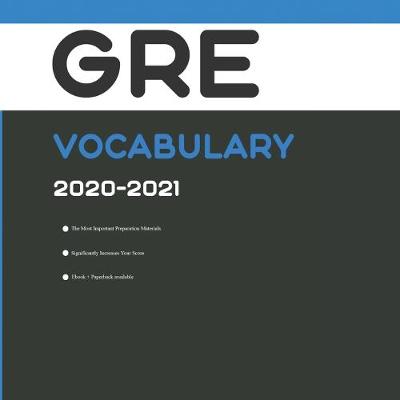 Book cover for GRE Test Vocabulary 2020-2021