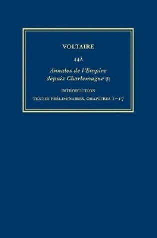 Cover of Complete Works of Voltaire 44A