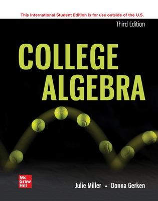 Book cover for College Algebra ISE