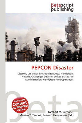 Book cover for Pepcon Disaster